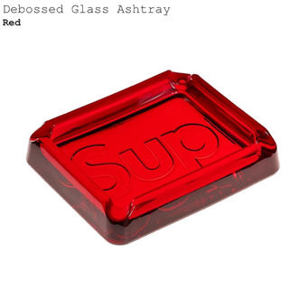 シュプリーム(Supreme)のSupreme Debossed Glass Ashtray灰皿(灰皿)
