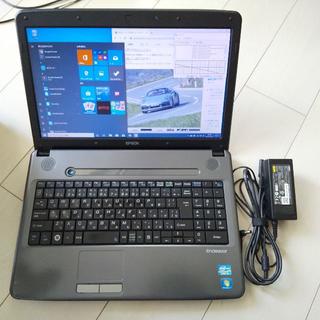 エプソン(EPSON)の在宅の勤務・授業に、ノートパソコンWin10 第3世代Core i5 SSD新品(ノートPC)