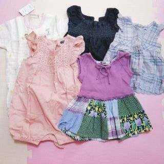 ベビーギャップ(babyGAP)のロンパース80サイズセット(ロンパース)