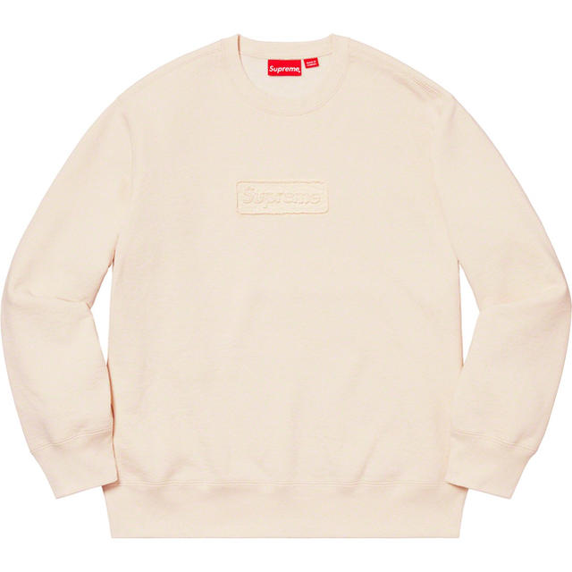 Cutout Logo Crewneck box logo supreme M