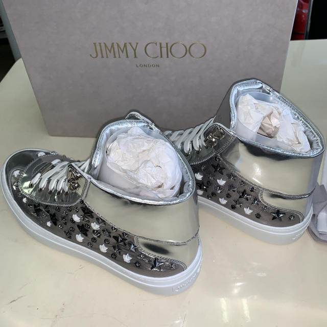 JIMMY CHOO(ジミーチュウ)のジミーチュウ アーガイル  スニーカー 新品未使用 メンズの靴/シューズ(スニーカー)の商品写真