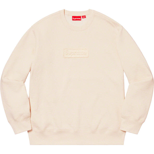 Supreme - 【XL】supreme Cutout Logo Crewneck Naturalの通販 by ®️ shop｜シュプリーム