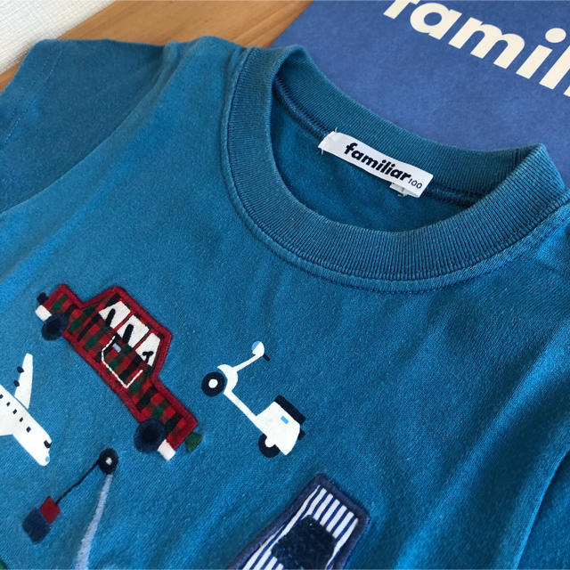 familiar(ファミリア)のファミリア⭐︎Tシャツ　100 キッズ/ベビー/マタニティのキッズ服男の子用(90cm~)(Tシャツ/カットソー)の商品写真