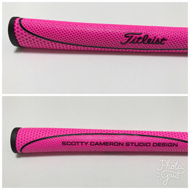 Scotty Cameron(スコッティキャメロン)のスコッティ キャメロン マタドール ピンク MID-LARGE パターグリップ スポーツ/アウトドアのゴルフ(その他)の商品写真