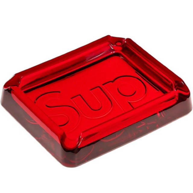 Supreme(シュプリーム)のSupreme Debossed Glass Ashtray インテリア/住まい/日用品のインテリア小物(灰皿)の商品写真