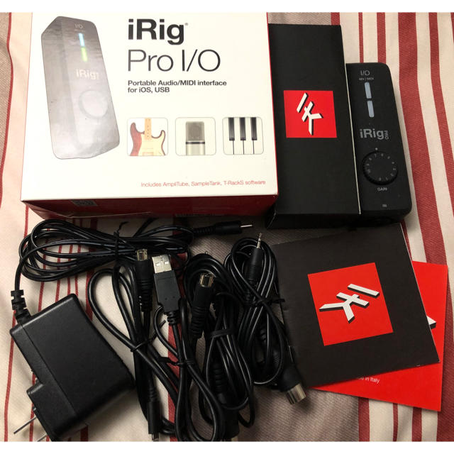 IK Multimedia iRig Pro I/O オーディオインターフェース