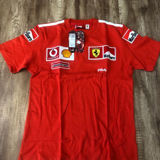 フェラーリ(Ferrari)のFerrari×FILAコラボ半袖ドライTシャツ　値下げしました(Tシャツ/カットソー(半袖/袖なし))