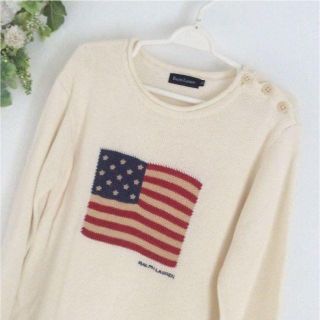 ラルフローレン(Ralph Lauren)のご確認用売約済み ラルフローレン 星条旗 ニット 120(ニット)