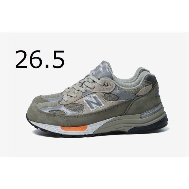 W)taps(ダブルタップス)の[26.5cm]WTAPS New Balance M992WT メンズの靴/シューズ(スニーカー)の商品写真