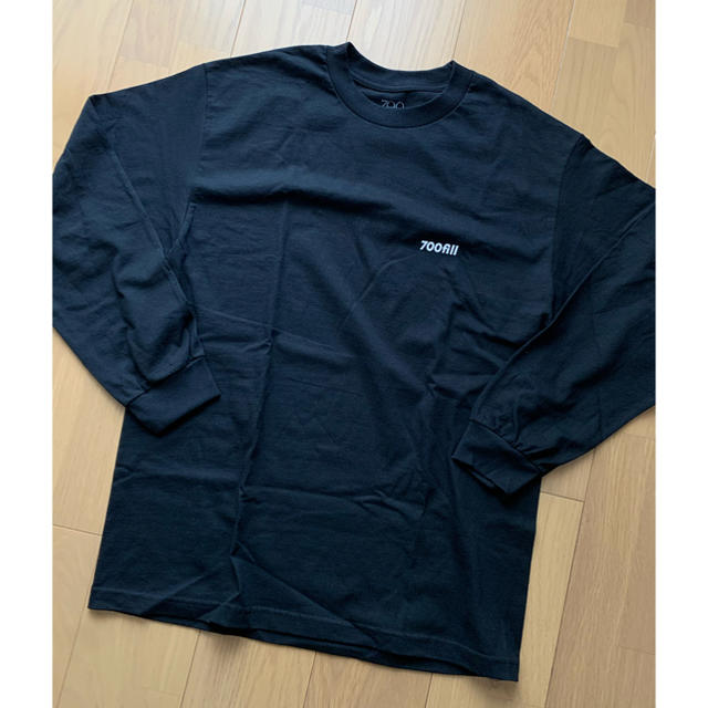 1LDK SELECT(ワンエルディーケーセレクト)の700 FILL Long Sleeve Tee 黒　ブラック　L メンズのトップス(Tシャツ/カットソー(七分/長袖))の商品写真