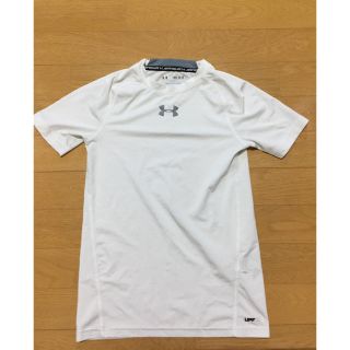 アンダーアーマー(UNDER ARMOUR)のアンダーアーマー ヒートギア  白 UPF30 150(Tシャツ/カットソー)