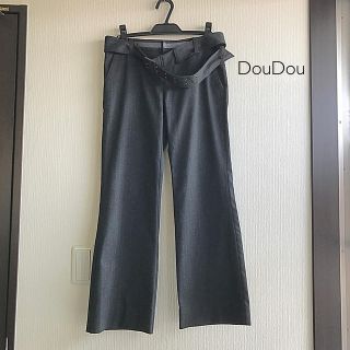 ドゥドゥ(DouDou)のDou Dou ピンストライプパンツ(カジュアルパンツ)