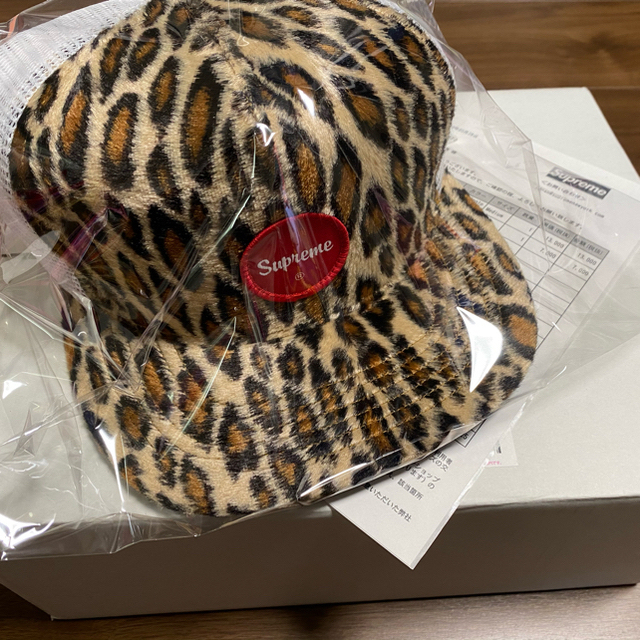 supreme  レオパードメッシュキャップ