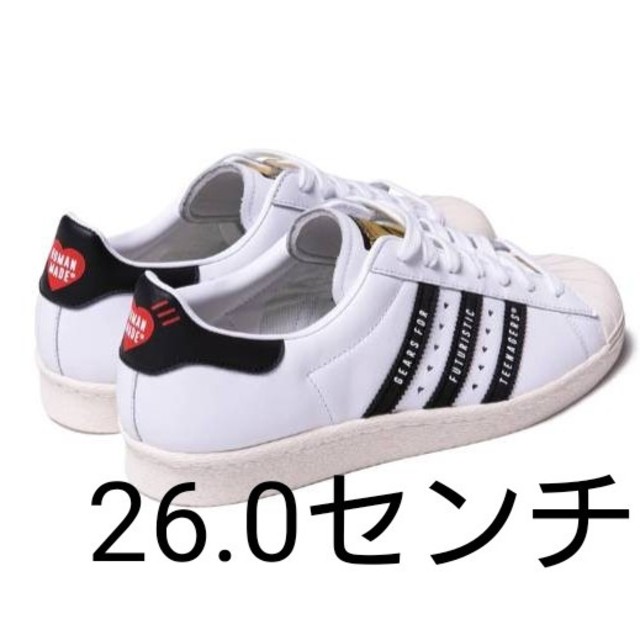 adidas Superstar 80S HUMAN MADE コラボ 26cmヒューマン