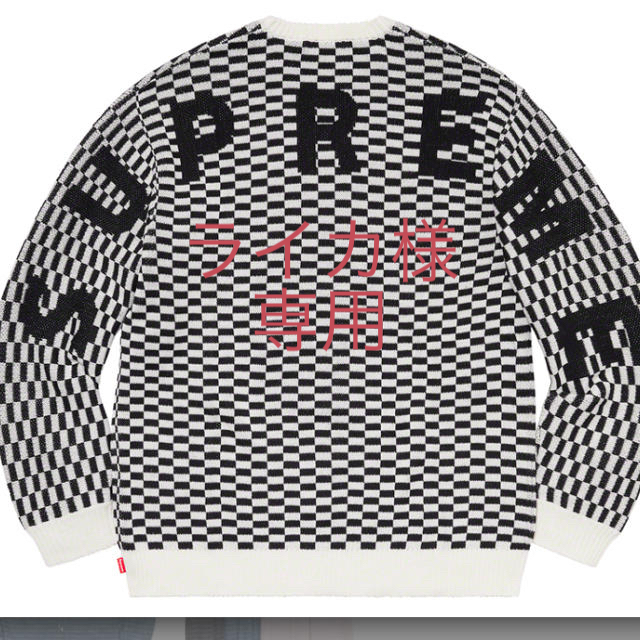 Supreme(シュプリーム)のBack Logo Sweater 《ライカ様専用》 メンズのトップス(ニット/セーター)の商品写真