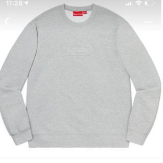 シュプリーム(Supreme)の supreme Cutout Logo CrewneckM(スウェット)