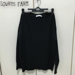 ローリーズファーム(LOWRYS FARM)のLOWRYS FARM Vネックニット(ニット/セーター)