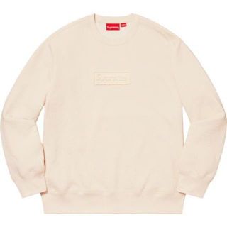 シュプリーム(Supreme)のM Supreme Cutout Logo Crewneck 国内正規品(スウェット)