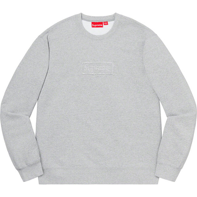 Cutout Logo Crewneck box logo supreme XL