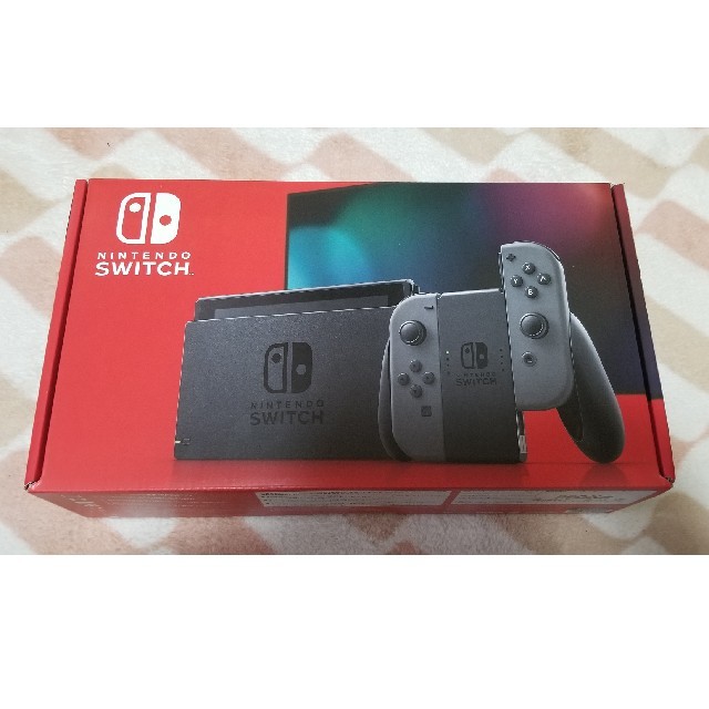 ゲームソフトゲーム機本体Nintendo Switch Joy-Con(L)/(R) グレー　保護フィル