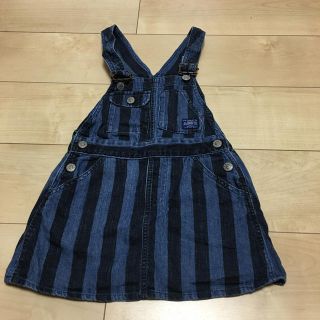 エフオーキッズ(F.O.KIDS)の【F.O.KIDS】110cm デニム風ワンピース(ワンピース)