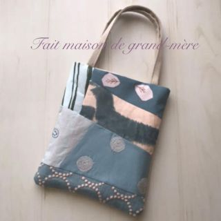 ミナペルホネン(mina perhonen)のhandmade  mina perhonen  ミニトートバッグ(トートバッグ)