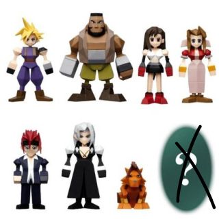 スクウェアエニックス(SQUARE ENIX)のFF7リメイク発売記念くじG賞セミコンプセット(ゲームキャラクター)