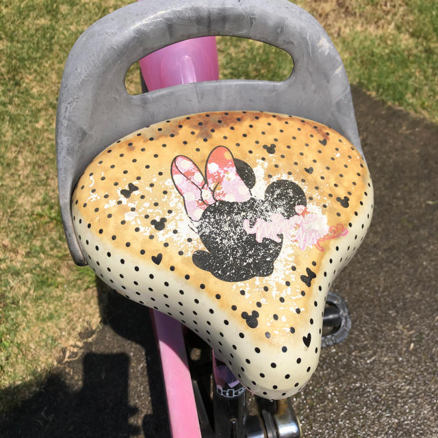 トイザらス(トイザラス)の子供用(女児)自転車　16インチ/補助輪無し キッズ/ベビー/マタニティの外出/移動用品(自転車)の商品写真