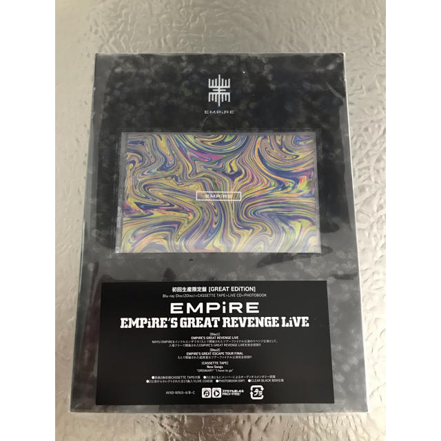 EMPiRE’S GREAT REVENG LiVE 初回生産限定Blu ray