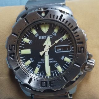 セイコー(SEIKO)のセイコーブラックモンスター ダイバー(腕時計(アナログ))