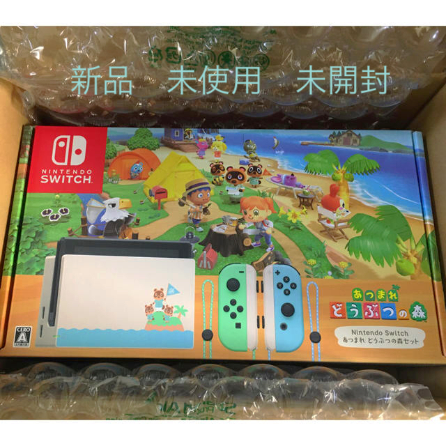 新品　ニンテンドースイッチ　あつまれどうぶつの森セット