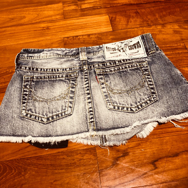 RODEO CROWNS(ロデオクラウンズ)のデニムスカート レディースのスカート(ミニスカート)の商品写真