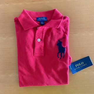 ラルフローレン(Ralph Lauren)の新品　ラルフローレン　赤　ポロシャツ(Tシャツ/カットソー)