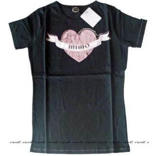 ガルシアマルケス(GARCIAMARQUEZ)のガルシアマルケス/クリスタルボール★mimo Tシャツ ハート柄(Tシャツ(半袖/袖なし))