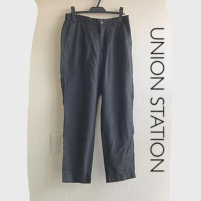 UNION STATION(ユニオンステーション)の新品　UNION STATION  春夏リネンパンツ シェフパンツ  メンズのパンツ(チノパン)の商品写真