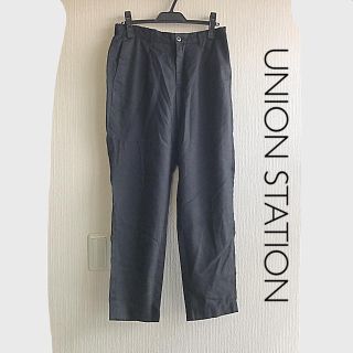 ユニオンステーション(UNION STATION)の新品　UNION STATION  春夏リネンパンツ シェフパンツ (チノパン)