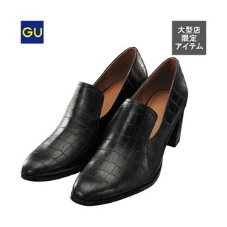 ジーユー(GU)の新品◇ヒールローファー/L(ローファー/革靴)