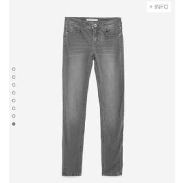 ZARA(ザラ)の新品 zara スキニーパンツ 黒 レディースのパンツ(スキニーパンツ)の商品写真