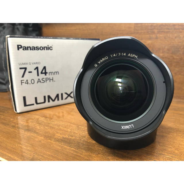 Panasonic(パナソニック)のPanasonic  LUMIX G VARIO7-14mm F4.0ASPH. スマホ/家電/カメラのカメラ(レンズ(ズーム))の商品写真