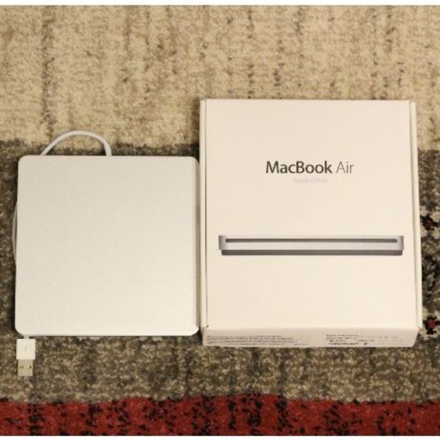 美品 Apple MacBook USB SuperDrive スーパードライブ