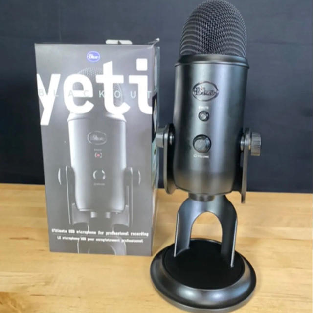 Yeti USB Microphone Blue Blackout レコーディング/PA機器 Yeti USB Microphone Blue Blackout レコーディング/PA機器