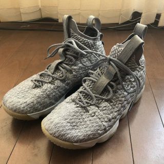 ナイキ(NIKE)のグッチ様用 Lebron 15 high wolf gley(バスケットボール)