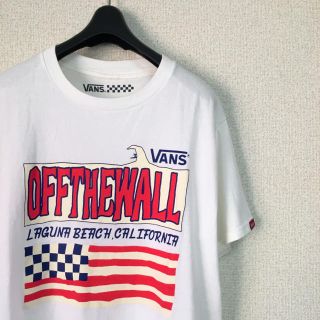 ヴァンズ(VANS)のVANS OFF THE WALL カットソー アメカジ ヴィンテージ ホワイト(Tシャツ/カットソー(半袖/袖なし))