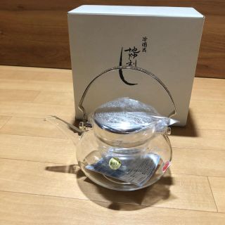 ハリオ(HARIO)のハリオ　冷酒器　地炉利　２合(360ml) (アルコールグッズ)