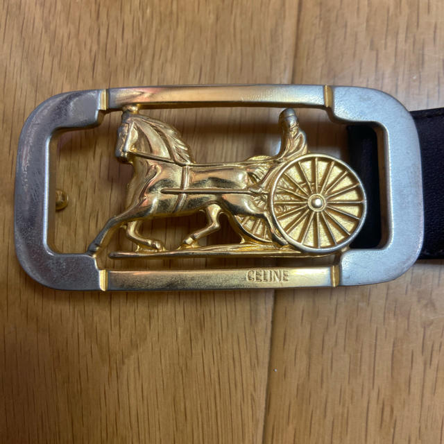celine - CELINE セリーヌ 馬車金具 ベルトの通販 by あすか's shop