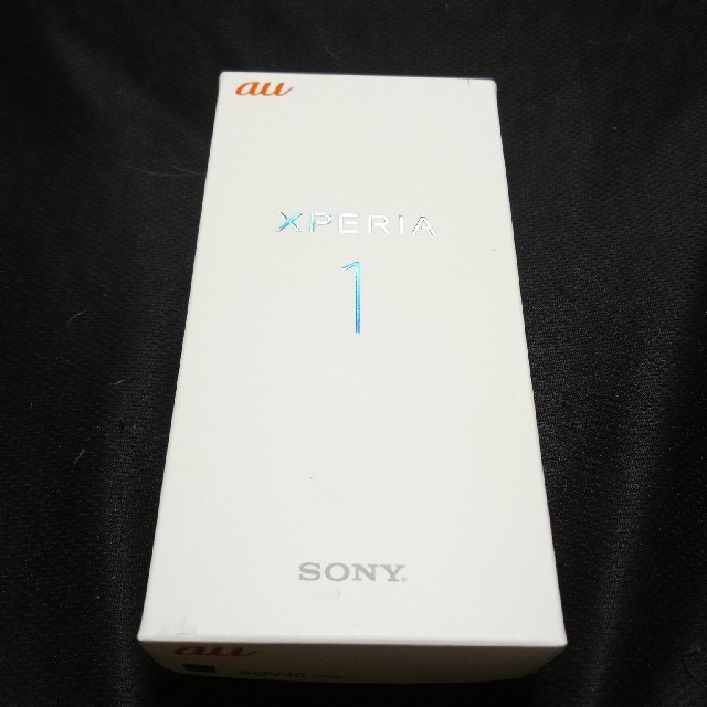 Xperia(エクスペリア)のXperia 1 パープル 64GB au SOV40 SIMフリー スマホ/家電/カメラのスマートフォン/携帯電話(スマートフォン本体)の商品写真