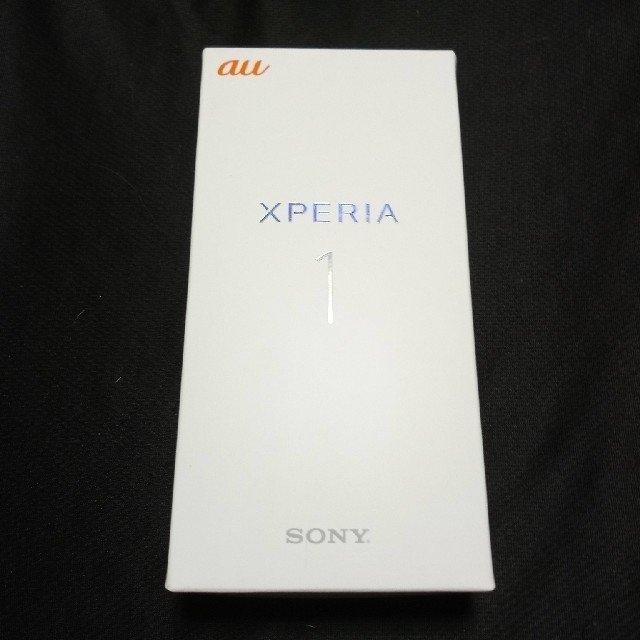 美品 Xperia 1 パープル 64 GB SOV40 au simフリー