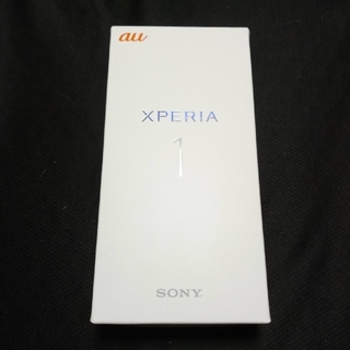 エクスペリア(Xperia)のXperia 1 グレー 64GB au SOV40 SIMフリー(スマートフォン本体)