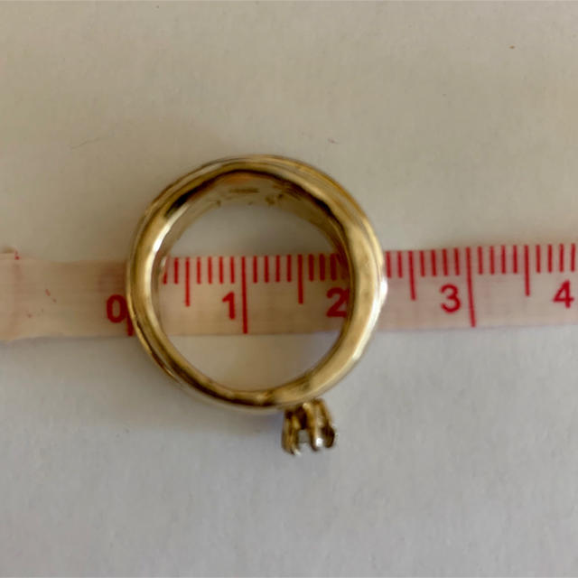 IOSSELLIANI(イオッセリアーニ)のイオッセリアーニ　コンビネーションリング　ゴールド  レディースのアクセサリー(リング(指輪))の商品写真