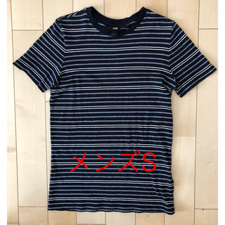 エイチアンドエム(H&M)のH＆M   ／半袖Tシャツ〈メンズSサイズ〉(Tシャツ/カットソー(半袖/袖なし))